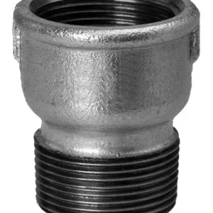 Rabatt Hermann Schmidt Muffe 246 DN 20 x 15, 3/4"x1/2", reduziert, IG/AG, verzinkt