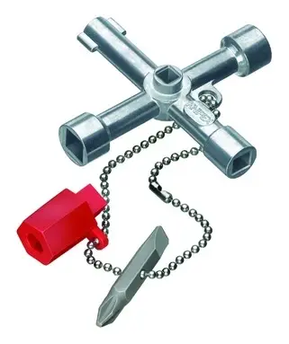 Top-Preis Knipex Schrankschlüssel uniKreuz Universal-Kreuz