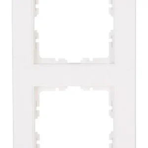 Kopp Rahmen 2f reinweiß matt HK07 Kunststoff Thermoplast geeignet für Unterputz-Installation Wochenendangebot