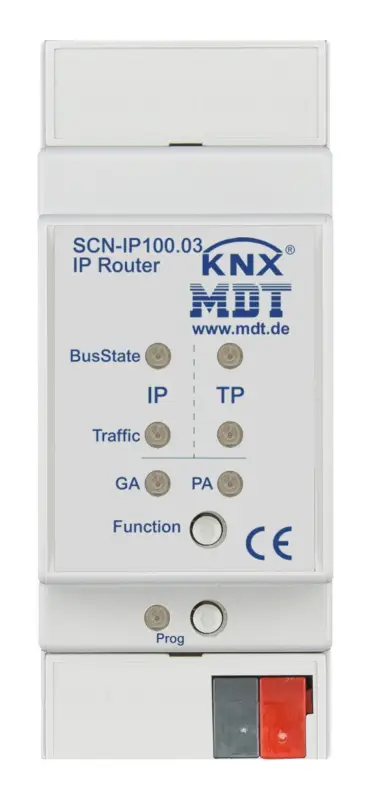 MDT Medienkoppler KNX REG 24V LED 2TE IP20 Bussystem KNX mit LED-Anzeige Zertifiziert