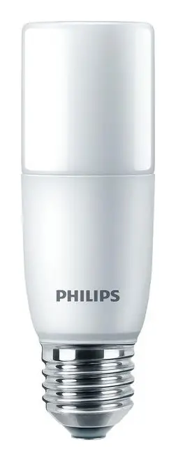 Neuheit Philips LED-Röhrenlampe E27 CorePro 9,5W warmweiß 3000K 950 lm matt 300° AC Ø37 mm