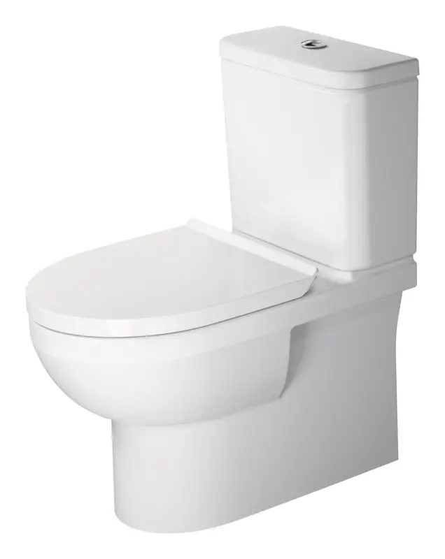 Duravit DuraStyle Basic Stand - WC für Kombination rimless 365 x 650 x 420 mm - Weiß Knallerangebot