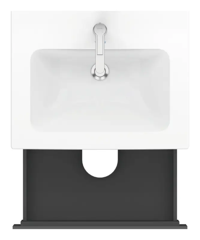 Duravit L-Cube Waschtischunterschrank mit 2 Auszügen 620 x 550 x 481 mm - Graphit Matt Sonderangebot