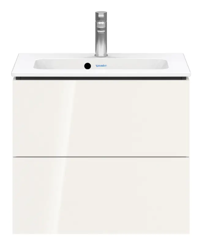 Sofort Bestellen Duravit L-Cube Waschtischunterschrank mit 2 Auszügen 620 x 550 x 391 mm - Weiß Hochglanz Dekor