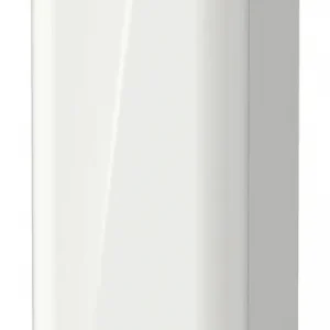 Aktuell Duravit Happy D.2 Plus Halbhochschrank mit 1 Tür Anschlag rechts 400 x 880 x 360 mm - Weiß Hochglanz