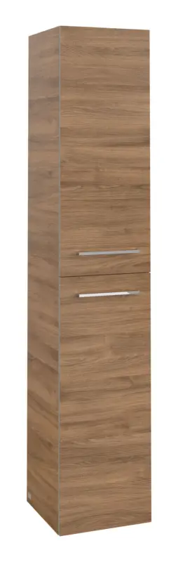 Villeroy & Boch Avento Hochschrank 2 Türen Anschlag rechts 346 x 372 x 1760 mm - Kansas Oak Top-Preis