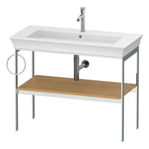 Duravit White Tulip Metallkonsole für 236310 Handtuchhalter links - Eiche Natur Matt Neu Im Sortiment