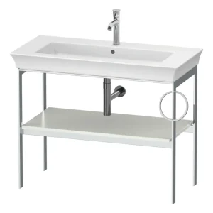 Duravit White Tulip Metallkonsole für 236310 Handtuchhalter rechts - Weiß Seidenmatt Lack Neuheit