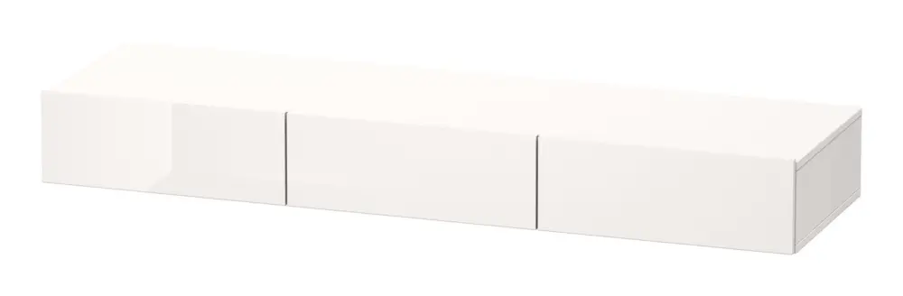 Duravit DuraStyle Schubkastenablage mit 3 Auszügen 1500 x 182 x 440 mm - Eiche Natur Matt / Basalt Matt Schnäppchen
