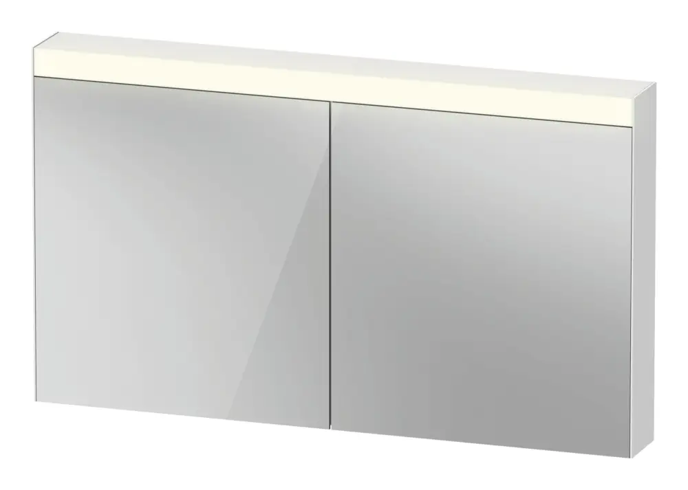 Wochenendangebot Duravit Licht & Spiegel Spiegelschrank "Best" mit 2 Türen mit LED-Beleuchtung 1310 x 760 x 148 mm - Weiß