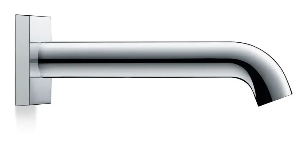 Knallerangebot Duravit Serie C.1 Wanneneinlauf eckig Ausladung 205 mm - Chrom Hochglanz