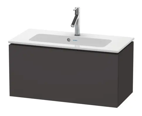 Direkt Vom Hersteller Duravit L-Cube Waschtischunterschrank Compact mit 1 Auszug 820 x 400 x 391 mm - Graphit Supermatt