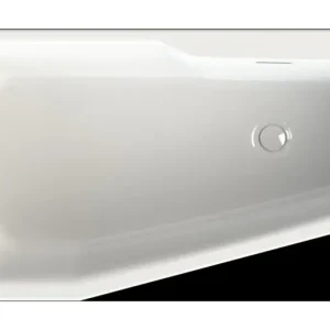 Nur Heute Riho Rethink Space Raumsparbadewanne rechts mit Füllfunktion 1700 x 900 mm - Weiß Glänzend