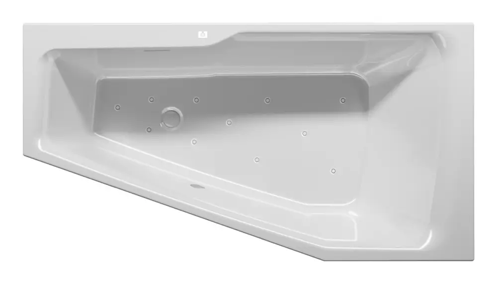 Direktkauf Riho Rethink Space Air Raumspar-Whirlpool Technik links 1800 x 1100 mm - Weiß Glänzend