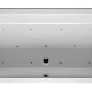 Super-Preis Riho Lugo Air Rechteck-Whirlpool Technik rechts 1900 x 800 mm - Weiß Glänzend