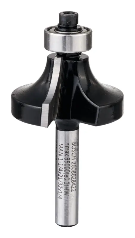 Nur Für Kurze Zeit Bosch Pro Abrundfräser, 1/4 Zoll, 9,5 x 31,8 x 16,2 x 57 mm