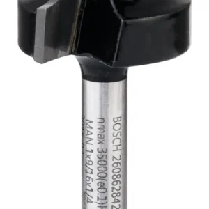 Zertifiziert Bosch Pro Abrundfräser, 1/4 Zoll, 6,3 x 25,4 x 14 x 46 mm