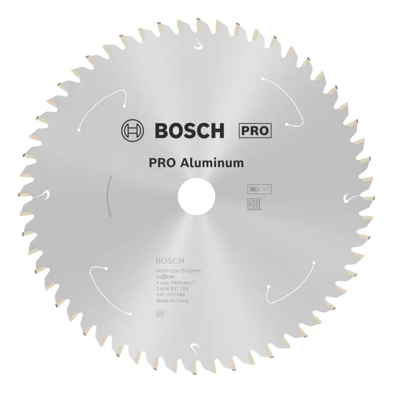Bosch Pro Aluminium cordless Kreissägeblatt, 190 x 2 x 20 mm, 56 Zähne, für Akku-Handkreissägen Angebot
