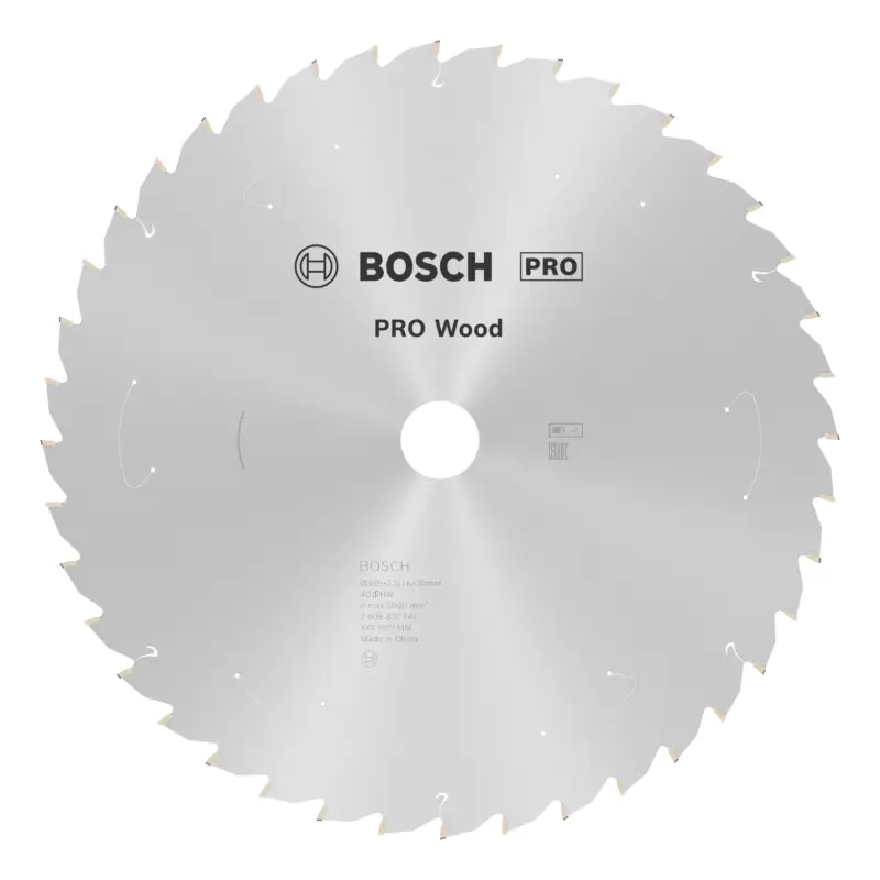 Zertifiziert Bosch Pro Wood cordless Kreissägeblatt, 305 x 2,2 x 30 mm, 40 Zähne, für Akku-Kapp- und Gehrungssägen