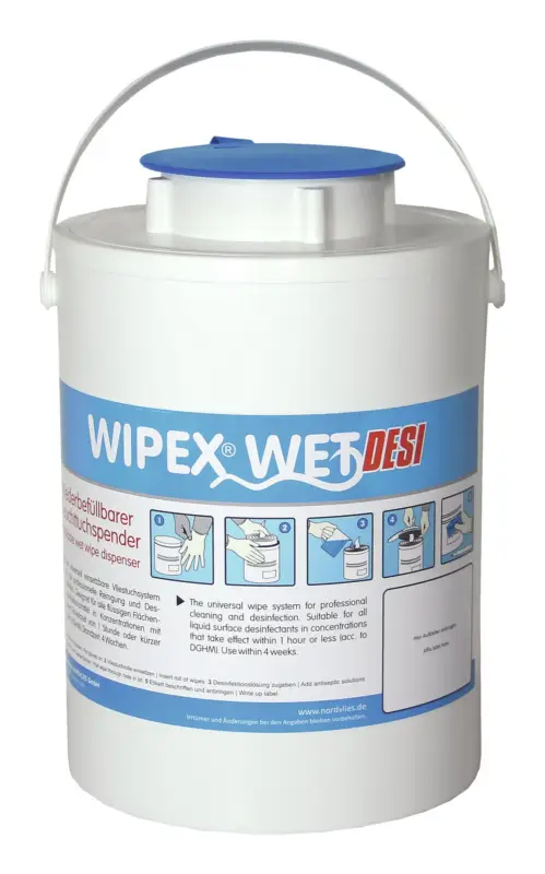 Wipex Feuchttuchspender Wet Desi, blau Kunststoff Top-Seller