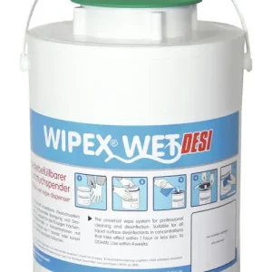 Preisknaller Wipex Feuchttuchspender Wet Desi, grün Kunststoff