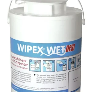 Preisknaller Wipex Feuchttuchspender Wet Desi, weiß Kunststoff