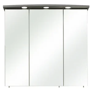 Angebot Pelipal Quickset 916 Spiegelschrank 750 x 720 x 200 mm - Sangallo Grau quer