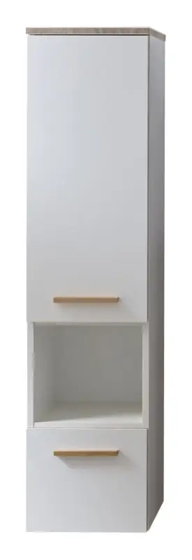 Beliebt Pelipal Quickset 931 Midischrank 300 x 1225 x 330 mm - Weiß Glanz / Weiß Hochglanz