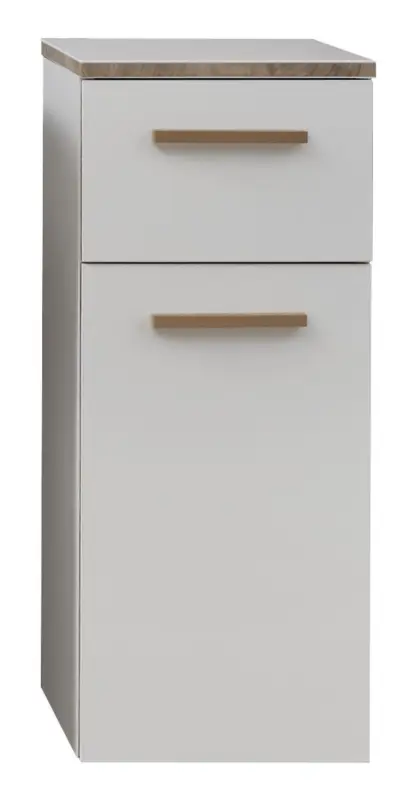 Direktkauf Pelipal Quickset 931 Unterschrank 300 x 720 x 330 mm - Weiß Glanz / Weiß Hochglanz