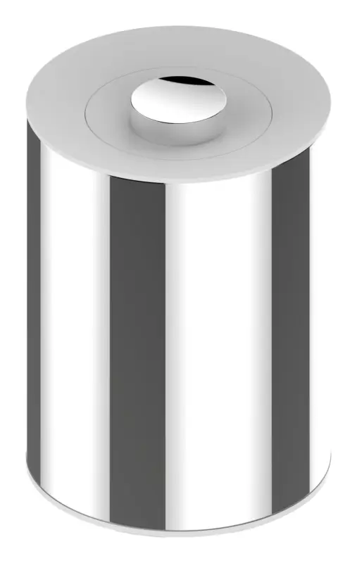 Keuco Universal Abfallbehälter 5 l - Chrom-finish / Weiß Online Kaufen