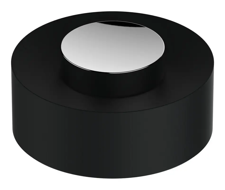 Markenware Keuco Universal Kunststoff-Deckel für 04989 - Verchromt / Weiß