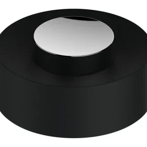 Versand Am Gleichen Tag Keuco Universal Kunststoff-Deckel für 04989 - Aluminium lackiert / Schwarzgrau