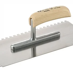 Sonderaktion Fortis Glättekelle 280 x 130 mm gezahnt 6 x 6 mm