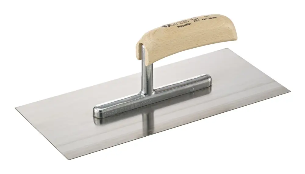 Fortis Glättekelle 280 x 130 mm, Holzgriff Neu Im Sortiment