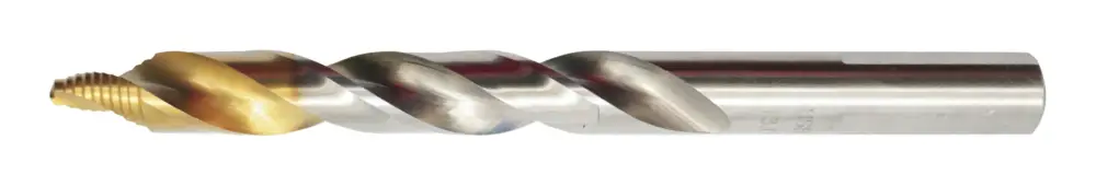 Begrenztes Angebot Forum Spiralbohrer DIN338 HSS mit Stufenbohrerspitze 9,5 mm UNI dreikant(Verpackungseinheit: 10Stück)