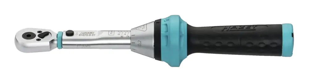 Markenprodukt Hazet Drehmomentschlüssel 5107 B-3CT 1-9 Nm 1/4" Bitaufnahme