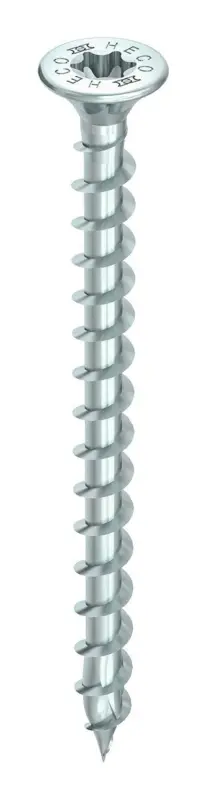 Begrenztes Angebot Heco TOPIX-plus Senkkopfschraube TD 5 x 50 VVG Fräsrippen znbl T25(Verpackungseinheit: 200Stück)