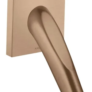 Neu Im Sortiment Axor Starck Organic Wanneneinlauf - Brushed Red Gold