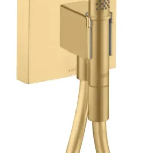 Axor Starck Organic Portereinheit mit Stabhandbrause und Brauseschlauch - Brushed Gold Optic Preisreduziert