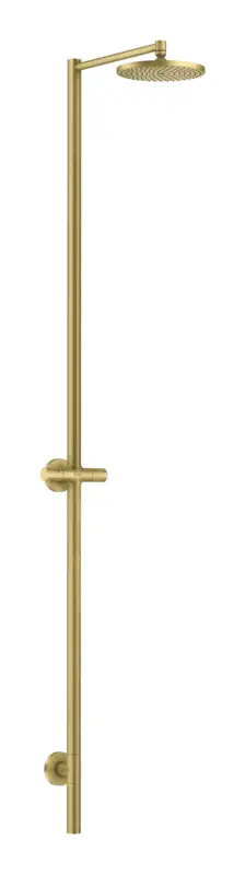 Axor Starck Nature Duschsäule mit Kopfbrause - Brushed Brass Neuheit