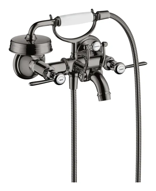 Axor Montreux 2-Griff Wannenarmatur mit Hebelgriff - Polished Black Chrome Sonderangebot