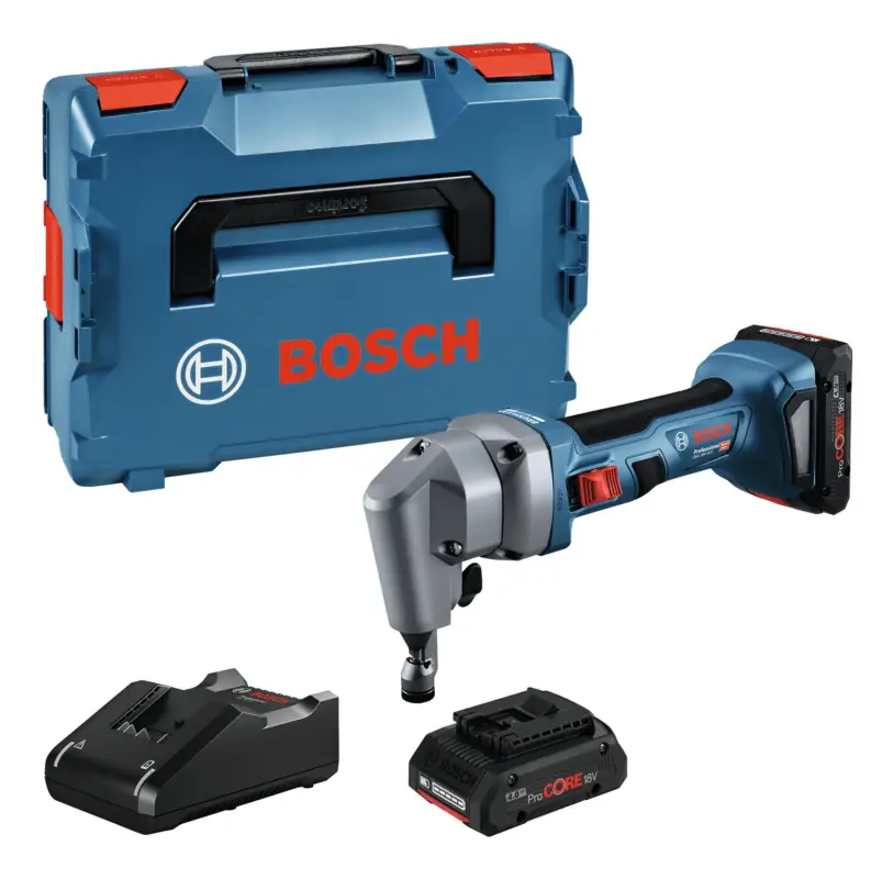 Bosch Professional Akku-Nager GNA 18V-16 E mit 2x Akku ProCORE 4 Ah - in L-BOXX 136 Direkt Vom Hersteller