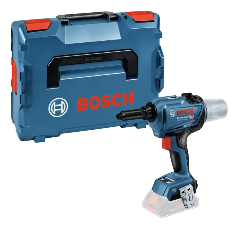 Kracherpreis Bosch Professional Akku-Nietpistole GRG 18V-16 C Ohne Akku - in L-BOXX 136