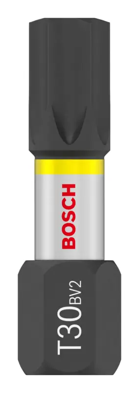 Bosch Pro Torx Impact Bit, T30, 25 mm - 25er-Pack(Verpackungseinheit: 5Stück) Begrenztes Angebot