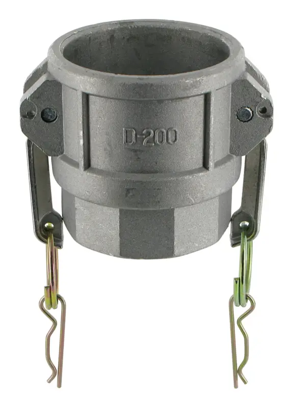 Günstig Kamlok-Kupplung Mutterteil Typ D DN100, IG 4", Alu