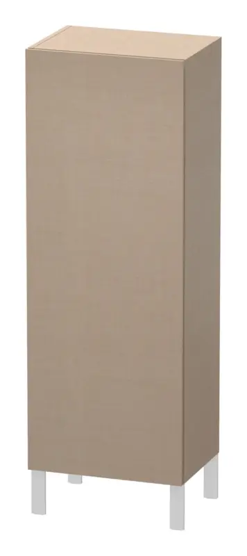 Bestpreis Duravit L-Cube Halbhochschrank mit 1 Tür Anschlag links 500 x 1320 x 363 mm - Leinen Matt