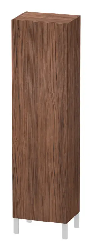 Duravit L-Cube Hochschrank mit 1 Tür Anschlag links 500 x 1760 x 363 mm - Nussbaum dunkel Matt Jetzt Kaufen