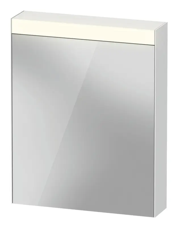 Sonderangebot Duravit Licht & Spiegel Spiegelschrank "Better" mit 1 Tür Anschlag links mit LED-Beleuchtung 610 x 760 x 148 mm - Weiß