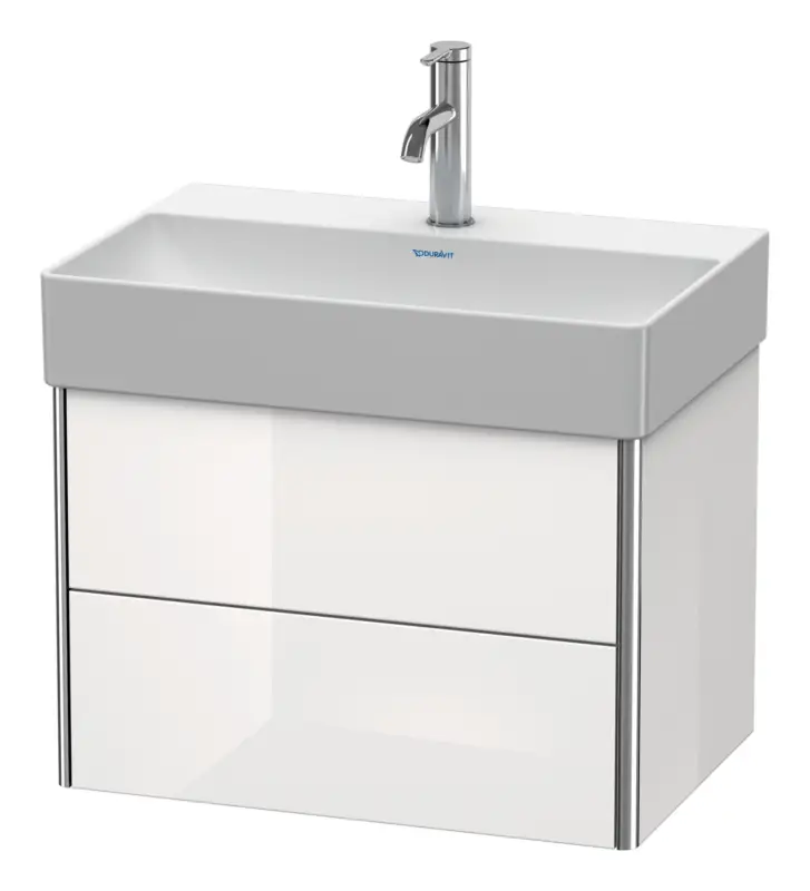 Duravit XSquare Waschtischunterschrank Compact mit 2 Auszügen 584 x 397 x 390 mm - Nachtblau Seidenmatt Lack Nur Für Kurze Zeit