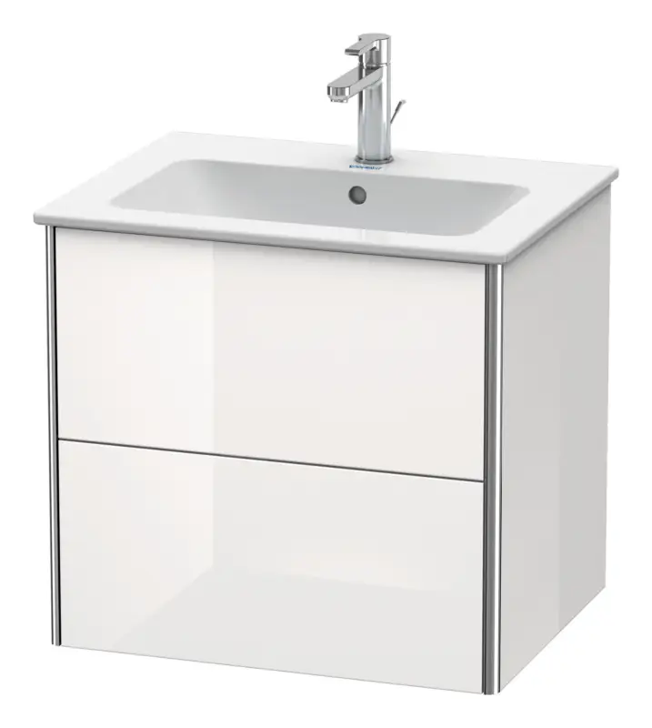 Duravit XSquare Waschtischunterschrank mit 2 Auszügen 610 x 560 x 478 mm - Taupe Seidenmatt Lack Heißes Angebot